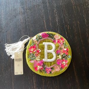 Anthropologie “B” clutch